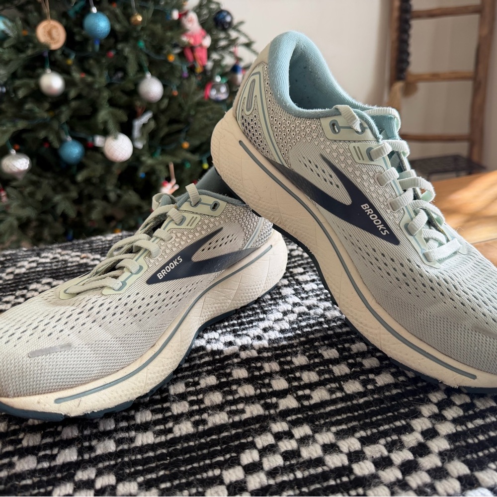 Brooks Ghost 14 Women's Running Shoes - Light Blue